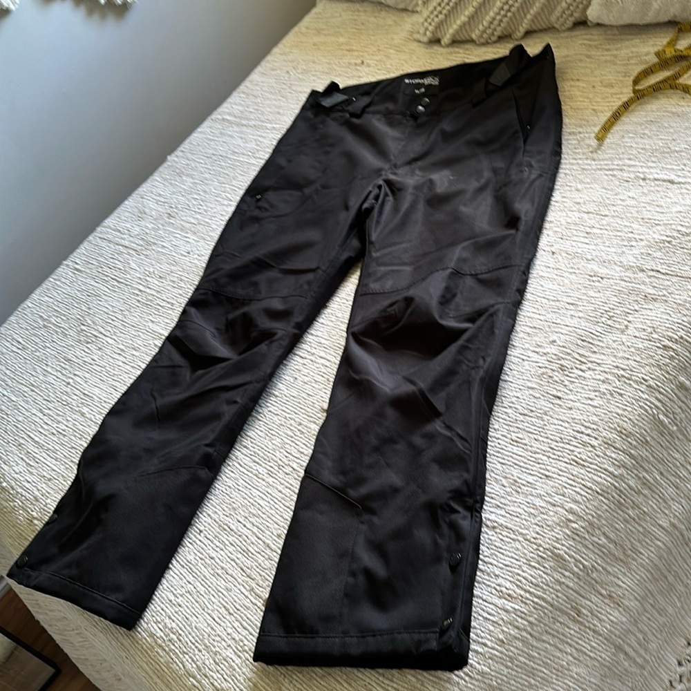Storm pack Sunice black men’s snow pants polar fleece lined size extra large